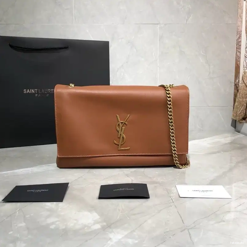 AND YSL REVERSIBLE IN SUEDE MEDIUM LEATHER SMOOTH KATE 0511